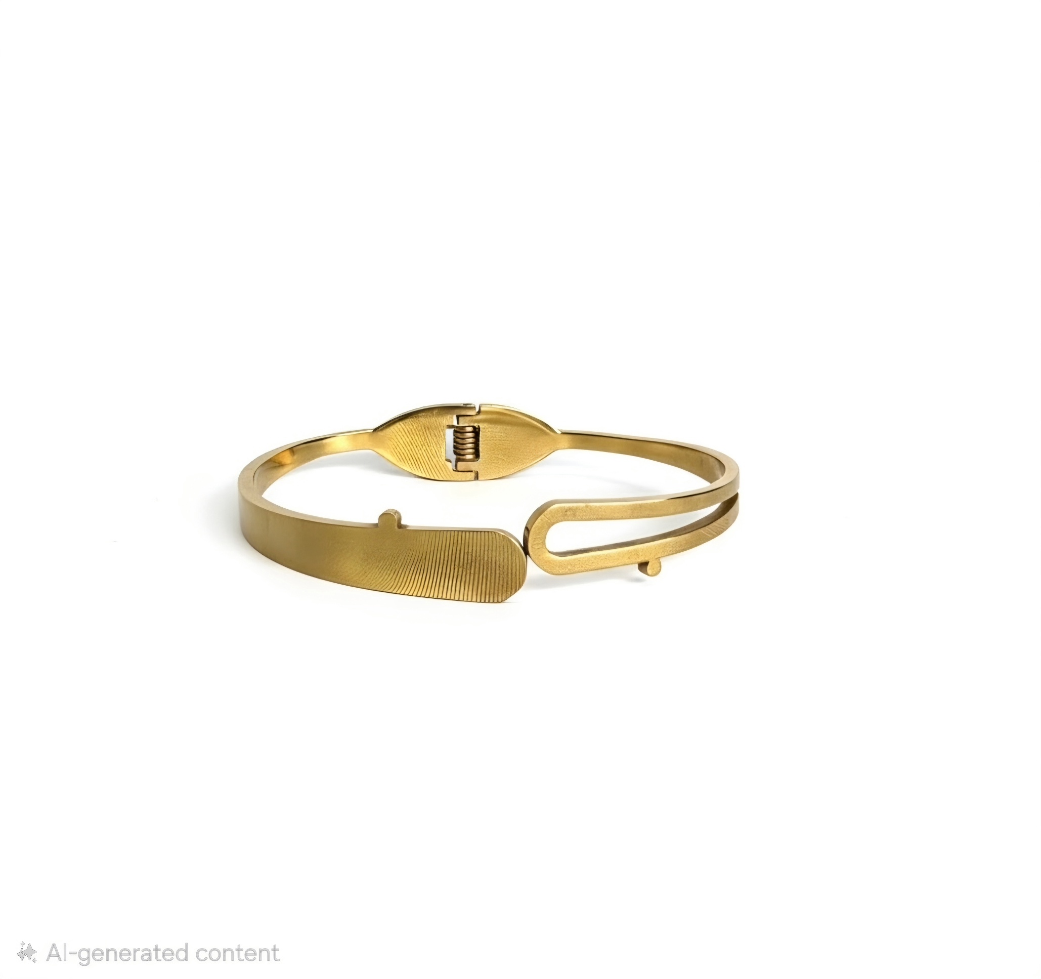 Interlocking Loop Gold Kada